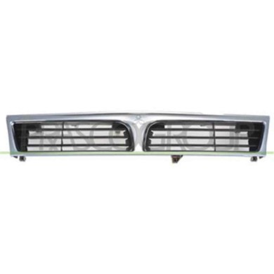 MB0092011_1.JPG Griglia Radiatore Cromata/nera Per Mitsubishi Lancer Dal 1996 Al 2001