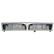 Griglia Radiatore Cromata/nera Per Mitsubishi Lancer Dal 1996 Al 2001