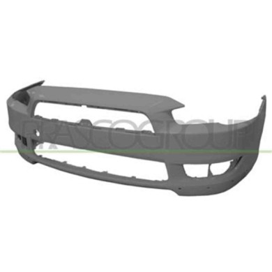 MB0151011_1.JPG Paraurti Anteriore Con Primer Per Mitsubishi Lancer V/evolution X/sportback Dal 2008 Al 2015