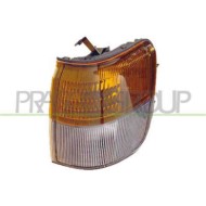 Fanale Anteriore Sinistro Bianco/arancio Con Porta Lampada Per Mitsubishi Pajero Dal 1991 Al 1996