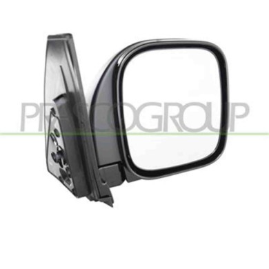 MB1597003_1.JPG Retrovisore Destro Manuale Nero Per Mitsubishi Pajero Dal 2001 Al 2002