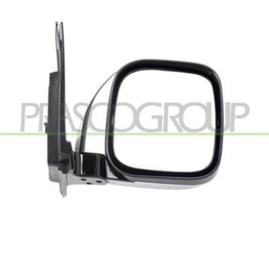 MB1597005_1.JPG Retrovisore Destro Manuale Nero Per Mitsubishi Pajero Dal 2001 Al 2002