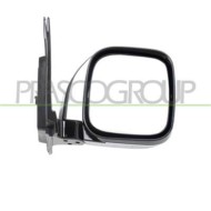 MB1597005_1.JPG Retrovisore Destro Manuale Nero Per Mitsubishi Pajero Dal 2001 Al 2002