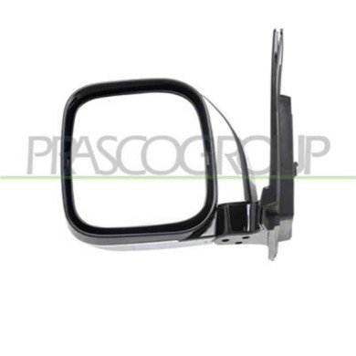 MB1597006_1.JPG Retrovisore Sinistro Manuale Nero Per Mitsubishi Pajero Dal 2001 Al 2002