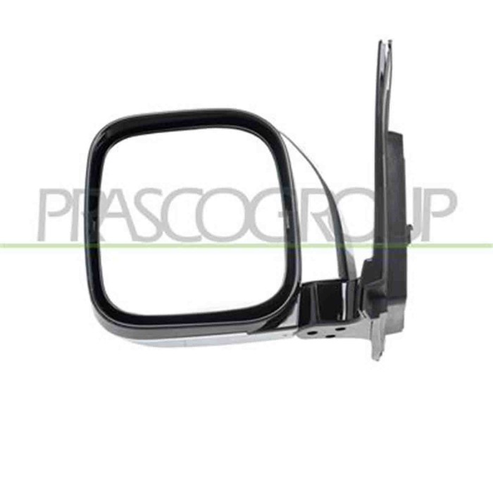 MB1597006_1.JPG Retrovisore Sinistro Manuale Nero Per Mitsubishi Pajero Dal 2001 Al 2002