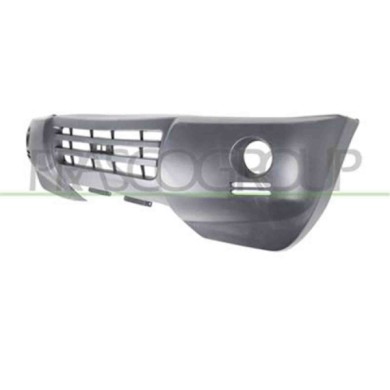 MB1601011_1.JPG Paraurti Anteriore Nero Per Mitsubishi Pajero Dal 2003 Al 2006