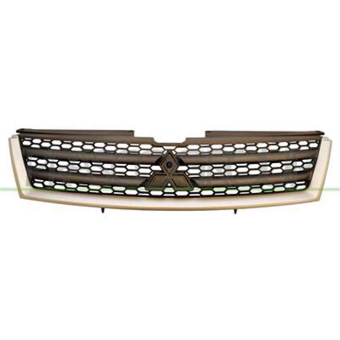 MB7142001_1.JPG Griglia Argento/nera Per Mitsubishi Outlander Dal 2006 Al 2009