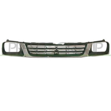 MB8152001_1.JPG Griglia Radiatore Cromata/nera Per Mitsubishi L200 - Strada Dal 1996 Al 2000