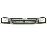 MB8152001_1.JPG Griglia Radiatore Cromata/nera Per Mitsubishi L200 - Strada Dal 1996 Al 2000