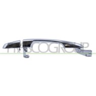 MB8218016_1.JPG Maniglia Esterna Anteriore Sinistra Cromata Per Mitsubishi L200 - Strada Dal 2005 Al 2010