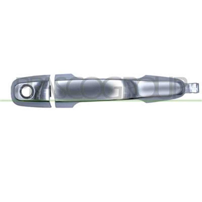 MB8218016_2.JPG Maniglia Esterna Anteriore Sinistra Cromata Per Mitsubishi L200 - Strada Dal 2005 Al 2010