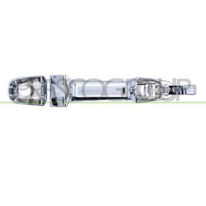 MB8218016_3.JPG Maniglia Esterna Anteriore Sinistra Cromata Per Mitsubishi L200 - Strada Dal 2005 Al 2010