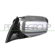 Retrovisore Sinistro Elettrico Nero Per Mitsubishi L200 - Strada Dal 2005 Al 2010