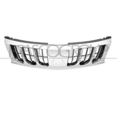 MB8242011_1.JPG Griglia Radiatore Cromata/nero Lucida Per Mitsubishi L200 - Triton Dal 2015 Al 2019