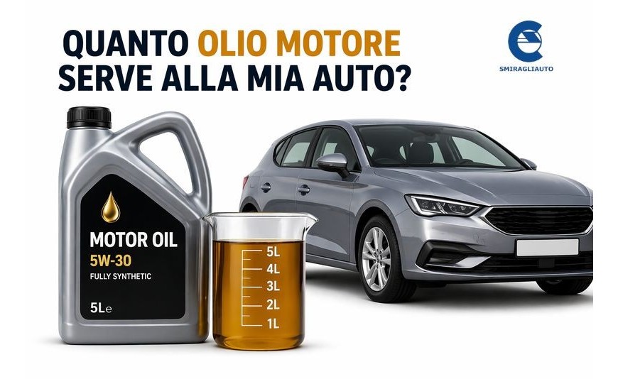 Quanto Olio Motore Serve alla Tua Auto? Guida Completa e Quantità per Modello