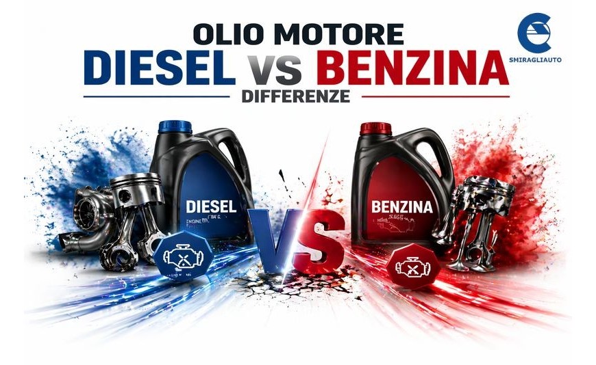 Olio Motore Diesel vs Benzina: Differenze, Caratteristiche e Quale Scegliere