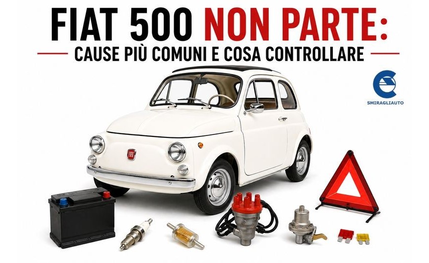 Fiat 500 Non Parte: Cause Più Comuni e Cosa Controllare